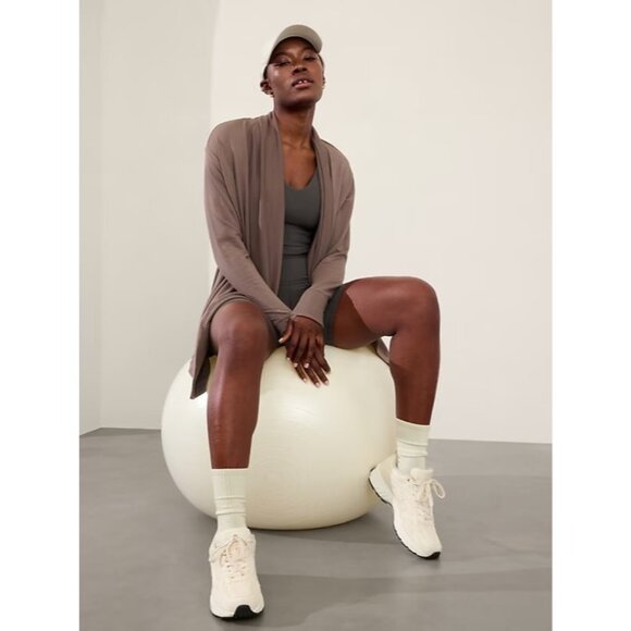 Athleta M Pranayama Restore Wrap Small Smoky Rose - Picture 6 of 6